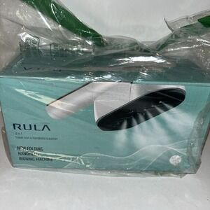 New In Box Rula Travel 2-in-1 Travel Iron & Handheld Steamer S106 Folding Handle